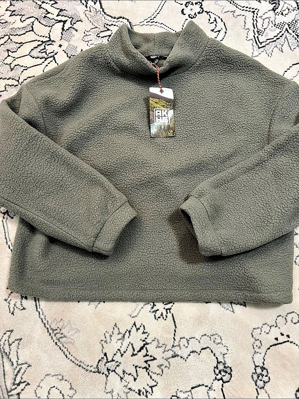 Alaskan Hardgear Chimney Rock Fleece Pullover in Green Size XL NWT